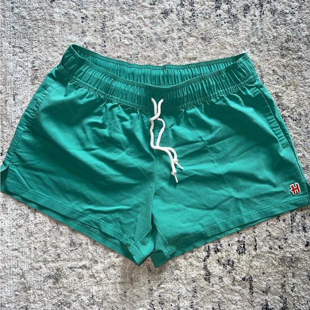 Homage jade green shorts